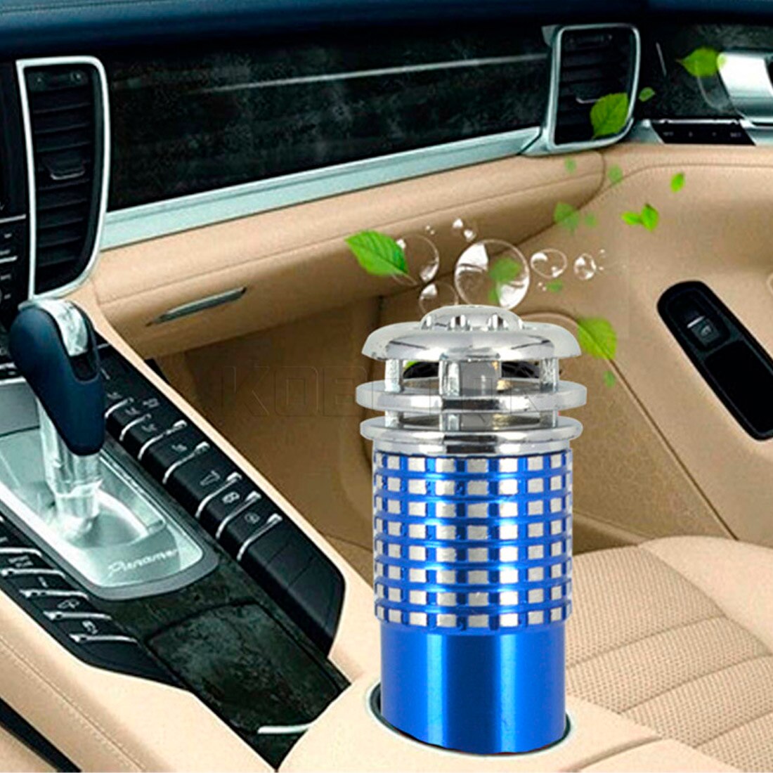 Vehicle Air Purifier Mini Auto Car Fresh Air anion Ionic Purifier 12V Air freshener Oxygen Bar Ozone Ionizer Cleaner Car Air Pur
