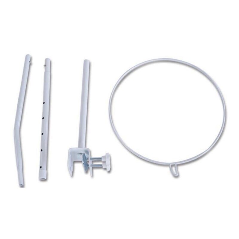 Uchwyt na moskitiery klasyczne letnie dzieci stojak szopka uniwersalny moskitiera baldachim trwały namiot dla dzieci wsparcie łóżko żelaza stojak: Default Title