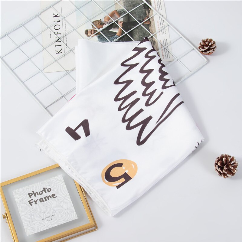 Baby Baby Milestone Cartoon Patroon Foto Props Achtergrond Dekens Spelen Matten Achtergrond Doek Kalender Foto Accessoires