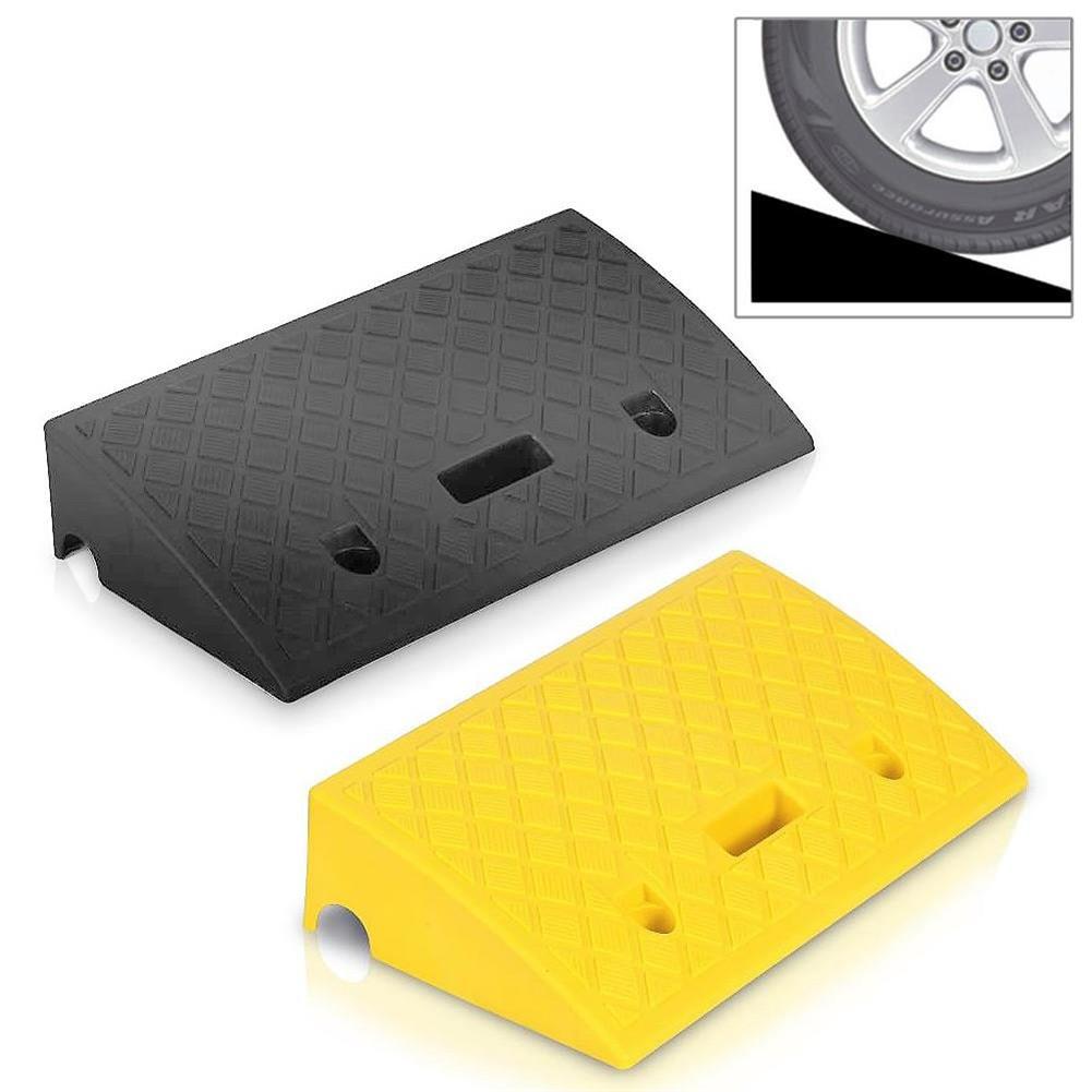 1PCS Portable Lightweight Curb Ramps Heavy Duty Plastic Threshold Ramp Kit Set-for Driveway, Loading Dock, Sidewalk, Car, Truck
