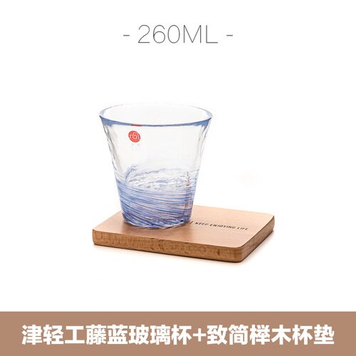 Sakura Melk Koffie Mok Cup Ontbijt Luxe Mokken Koffiekopjes Glas Luxe Leuke Sakura Tazas De Cafe Glas Mok Meisje leuke Sakura: Blue