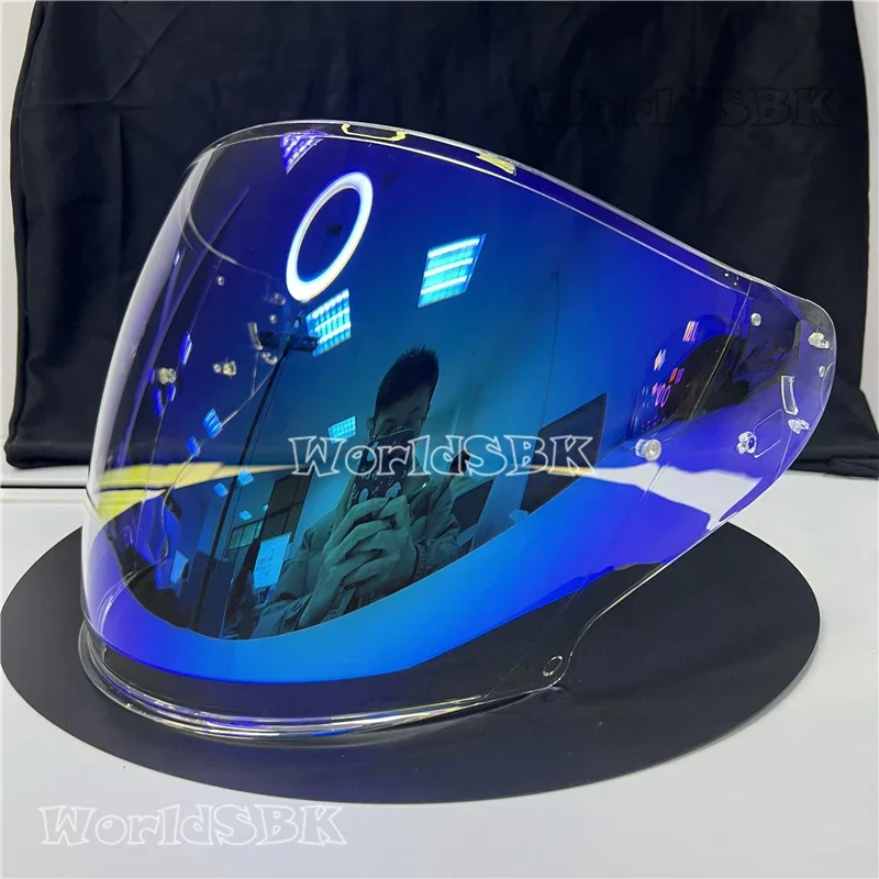 Helmvizier voor SHOEI J-Cruise 1 J-Cruise 2 J-Force 4 CJ-2 Motorhelm Lens Open gelaatsscherm Viseria Capacete Moto Glasse: YELLOW