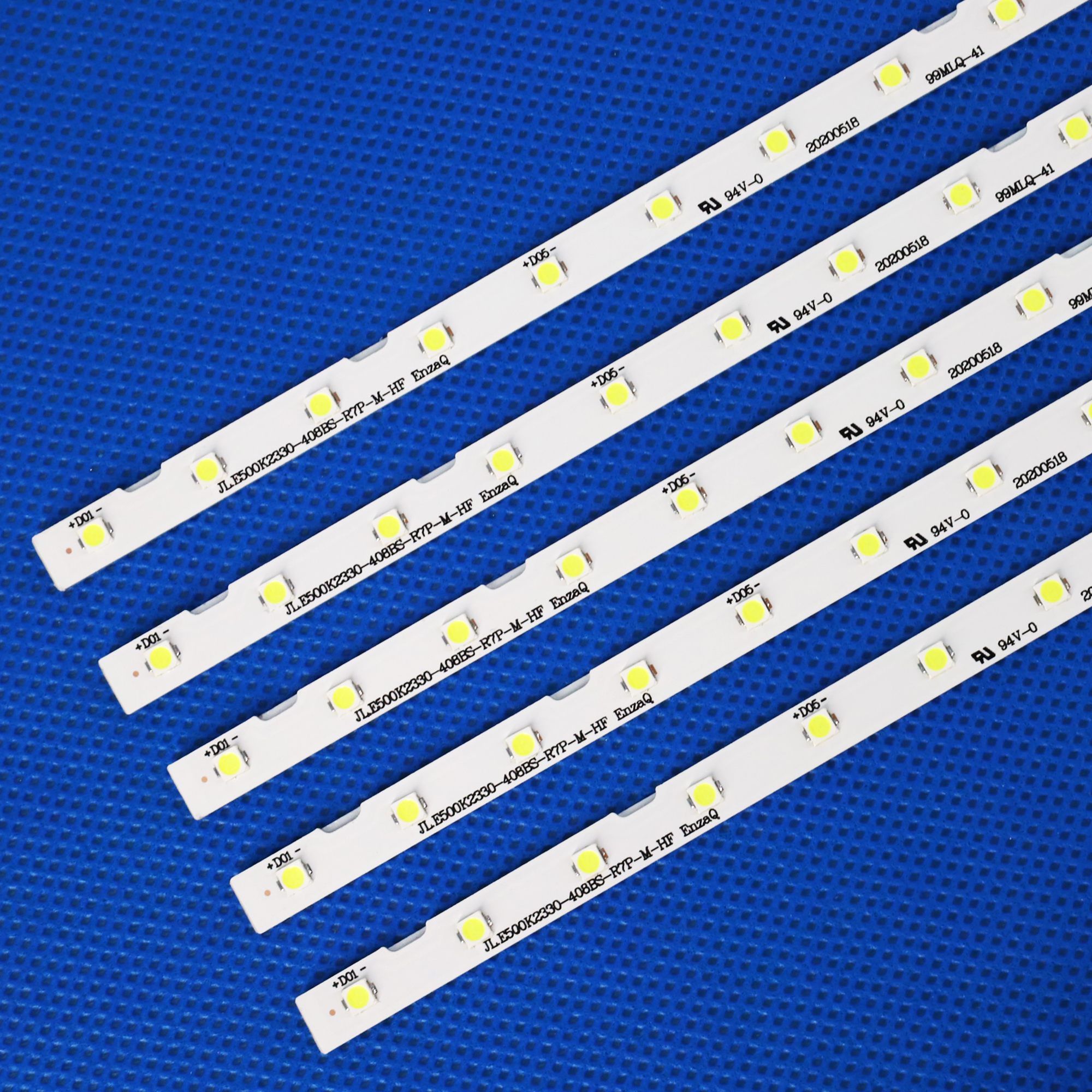 Led tv-bånd til samsung  un50 nu 6900 un50 nu 6300 un50 nu 6950 un50 nu 7090 un50 nu 7100 un50 nu 710d led barer baggrundslys strips line linealer