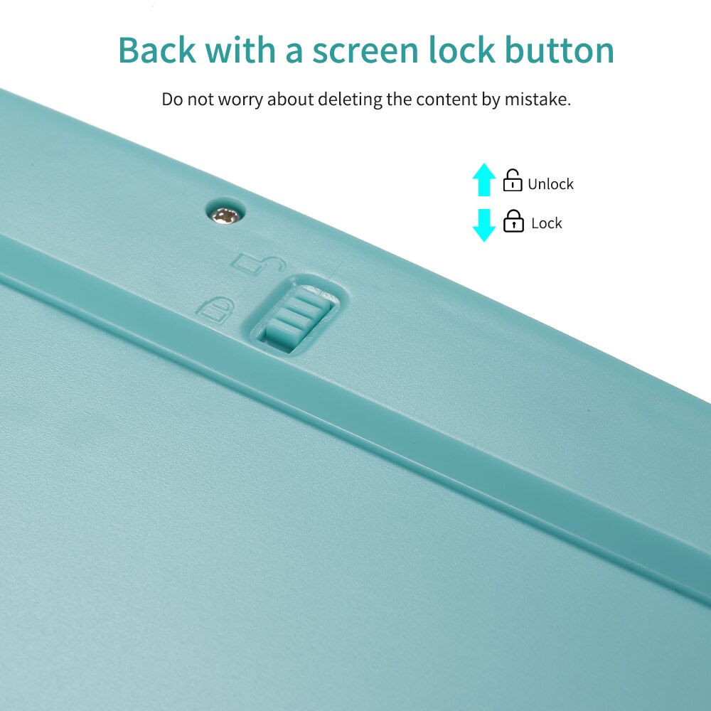 16 zoll LCD Schreiben Tablet mit Stylus Stift Löschen & Lock Taste Reusable Elektronische Digitale Zeichnung Bord Handschrift Pad
