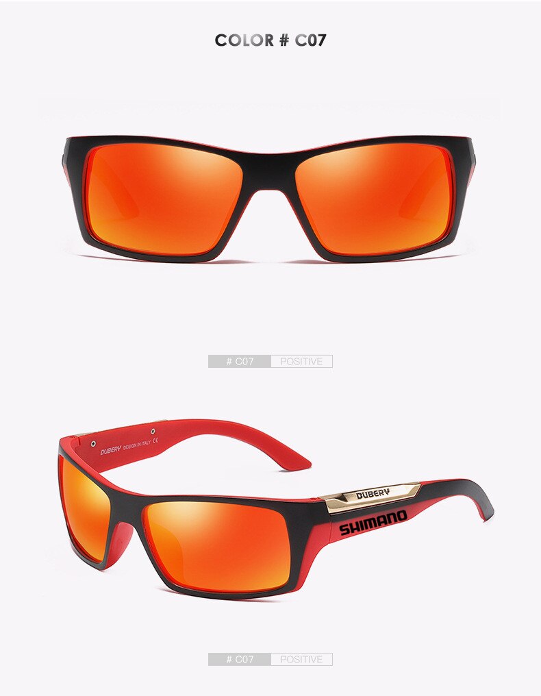 Shimano Vissen Bril Outdoor Sport Anti-Uv Zonnebril Mannen Bergbeklimmen Klimmen Zonnebril Gepolariseerde Vissen Bril: 07