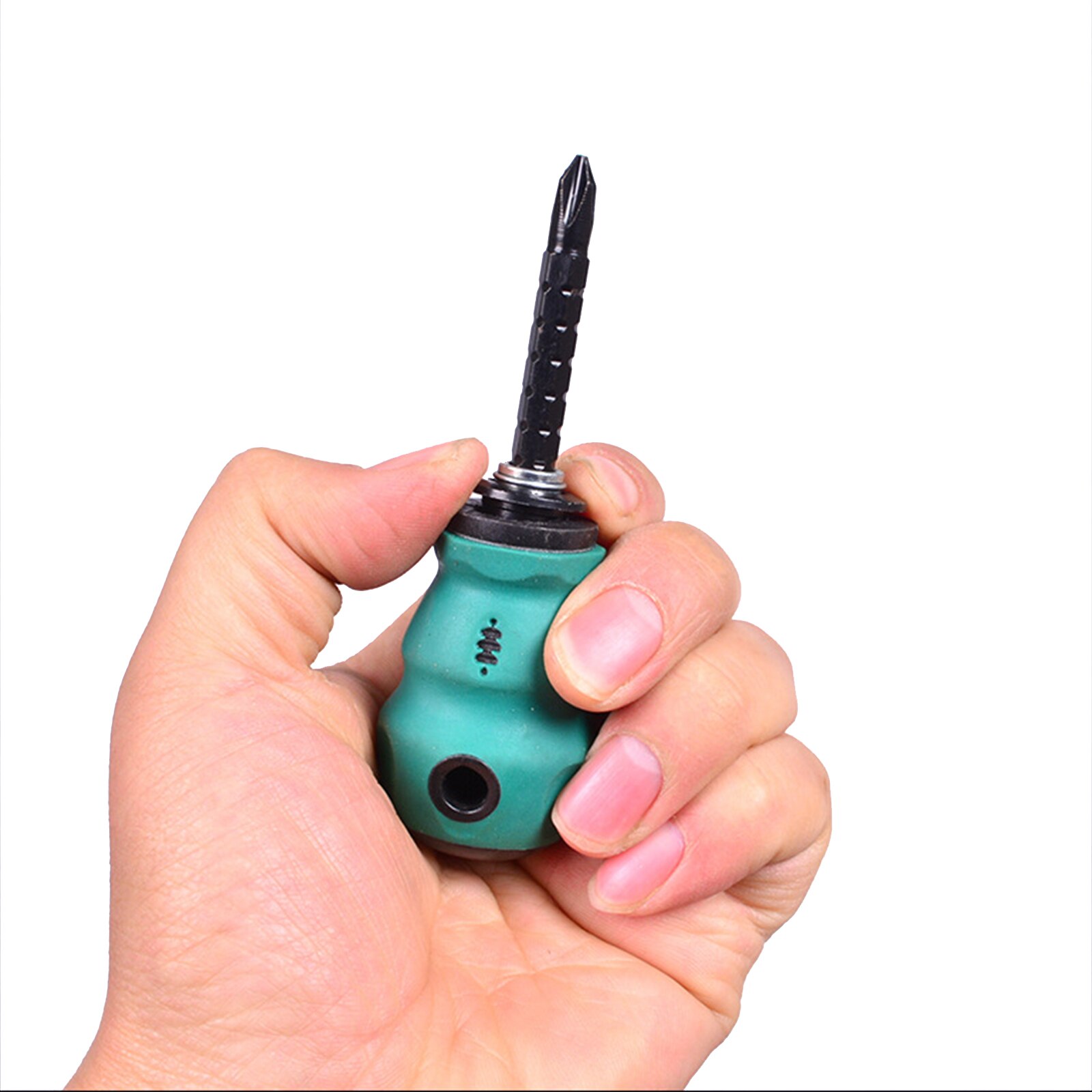 Mini Stubby Screwdriver with Ergonomic High Hardness Screwdriver Carrot Head Manual Screwdriver Hand Repair Tool