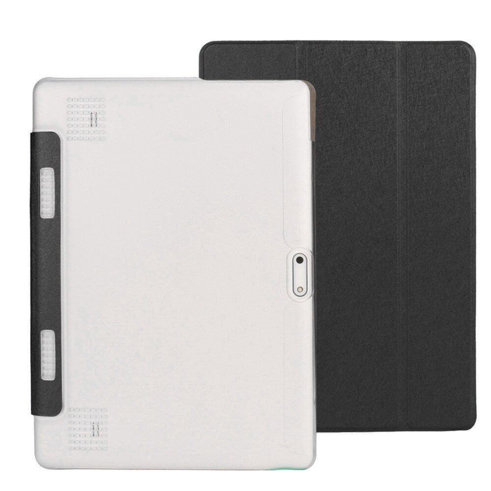 For 10 10.1 Inch Android Tablet PC Universal Folio Leather Stand Cover Case durable Silicone Anti-dirt santi- fingerprints: 1