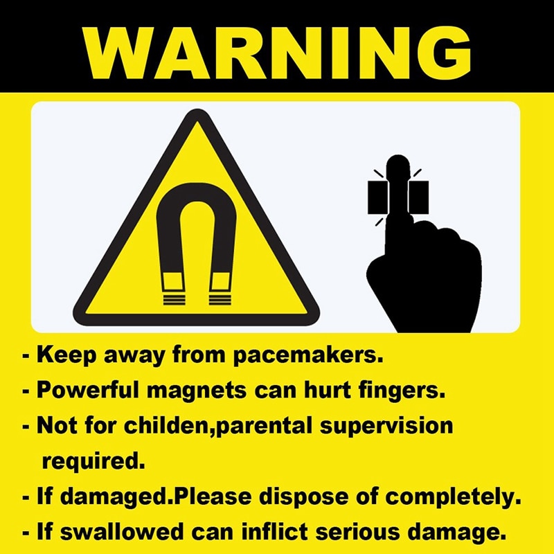 Strong Neodymium Rectangular Pot Magnets, Countersunk Hole Magnets with Mounting Screws 60x13.5x5mm 8PCS