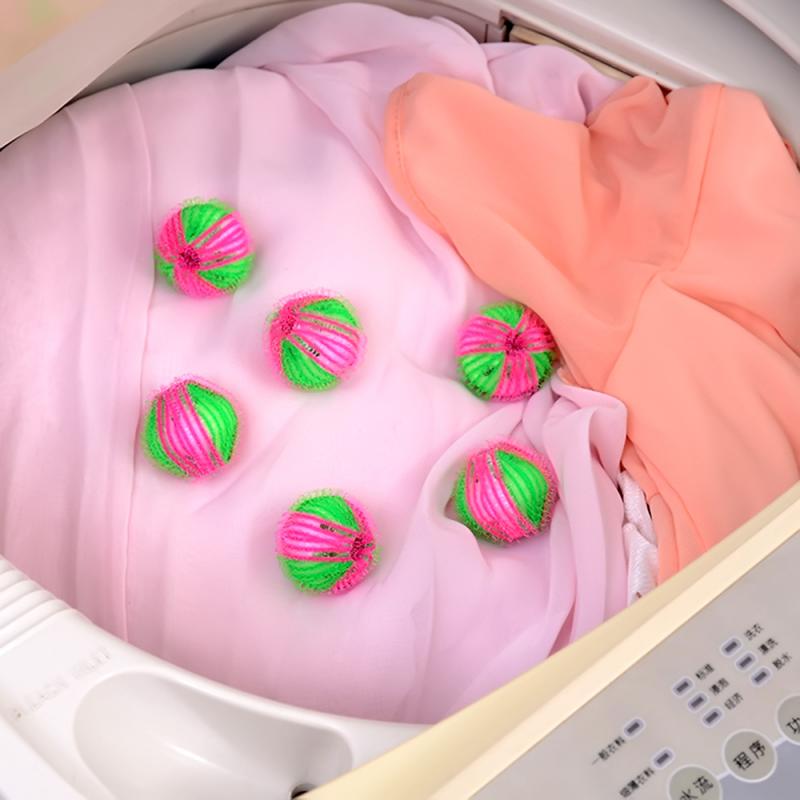 6Pcs Magic Ontharing Was Bal Kleren Persoonlijke Verzorging Haar Bal Wasmachine Schoonmaken Bal Wasmachine Accessoires