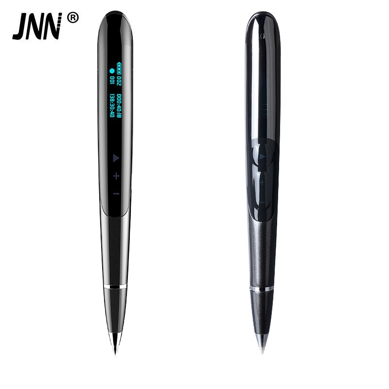 Jnn Digitale Recorder Pen Professionele Verborgen Digital Audio Sound Voice 8Gb Recorder Pen Dictafoon MP3 Speler Met Led Display