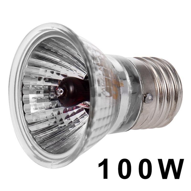 Reptil skilpadde slange fullspektrum varmelampe uva+uvb sollys: 100w