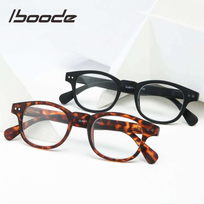 Iboode læse presbyopi briller unisex til mænd kvinder langsynede presbyopiske briller  +1.0+1.5+2.0+2.5+3.0+3.5+4