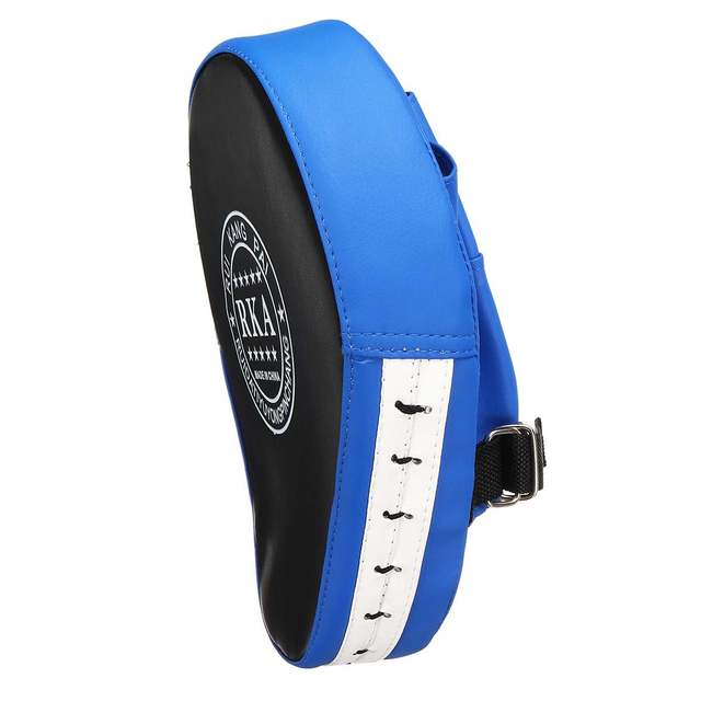 Sac de frappe en cuir PU, sac de boxe, sac de sable, Fitness Taekwondo MMA, coups de main, équipement d&#39;entraînement Muay Thai cible pied 2 pièces: 1PCS Blue TYPE B