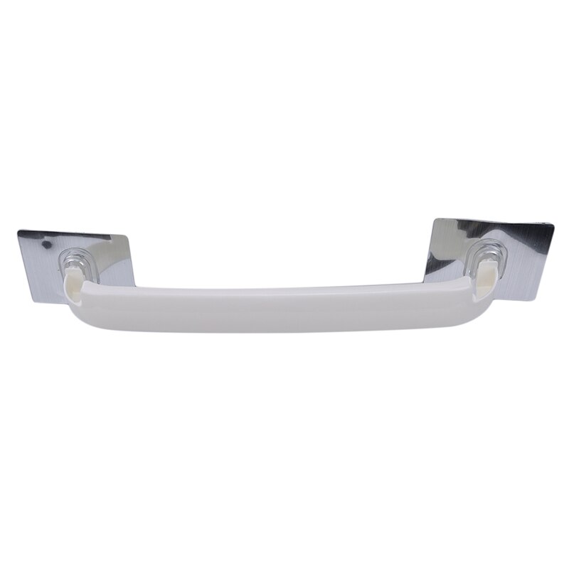 Plastic Trompet Zuignap Muur Gemonteerde Handdoekenrek Zonder Punch Gat Handdoekenrek Badkamer Waterdichte Rack: white