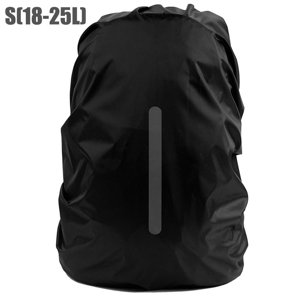 Mochila impermeable con tapa reflectora y partes de camuflaje, ligera y negra, para viajes al aire libre, equipaje, Camping y senderismo: Rosa