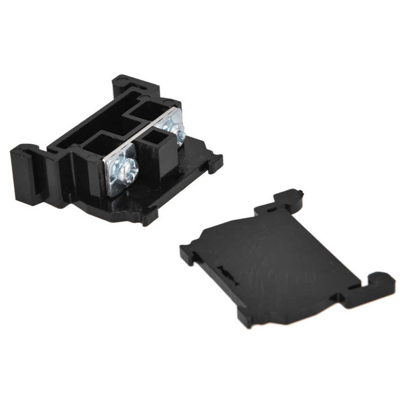 Barrier Terminal Strip Block Din Rail Terminals Blocks 600V with Bezel for Electrical Connection for Wire Connect