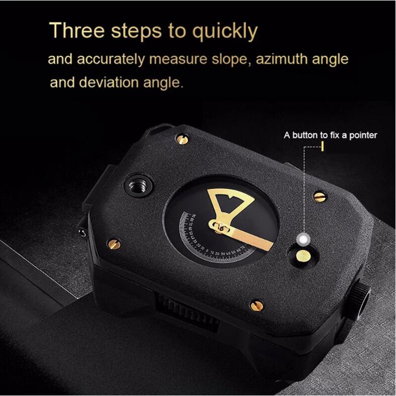Eyeskey Multi functional Survival Compass Camping Hiking Compass Digital Map Side slope Compass Waterproof
