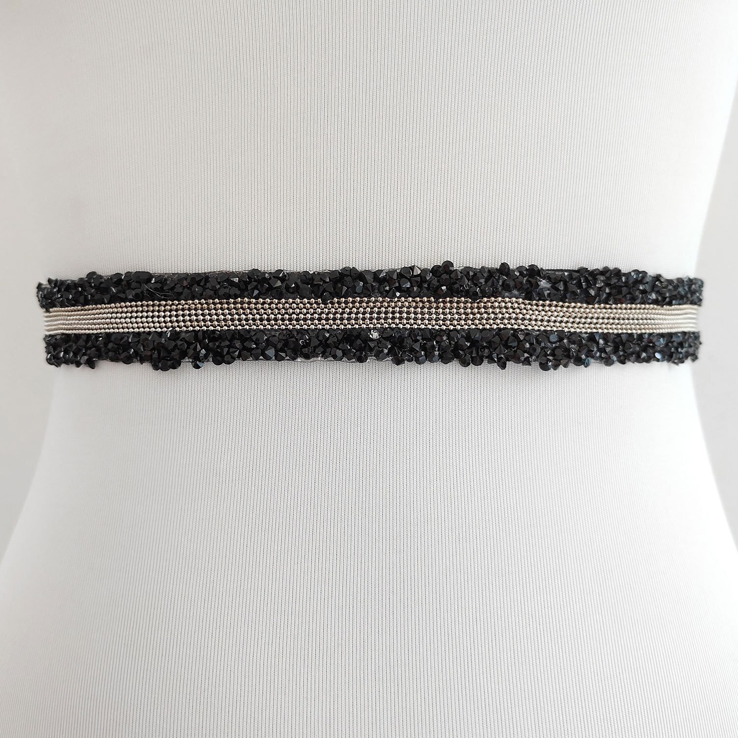 Crystal Wedding Riemen Satijn Strass Trouwjurk Riem Bruiloft Accessoires Bruids Lint Sash Riem