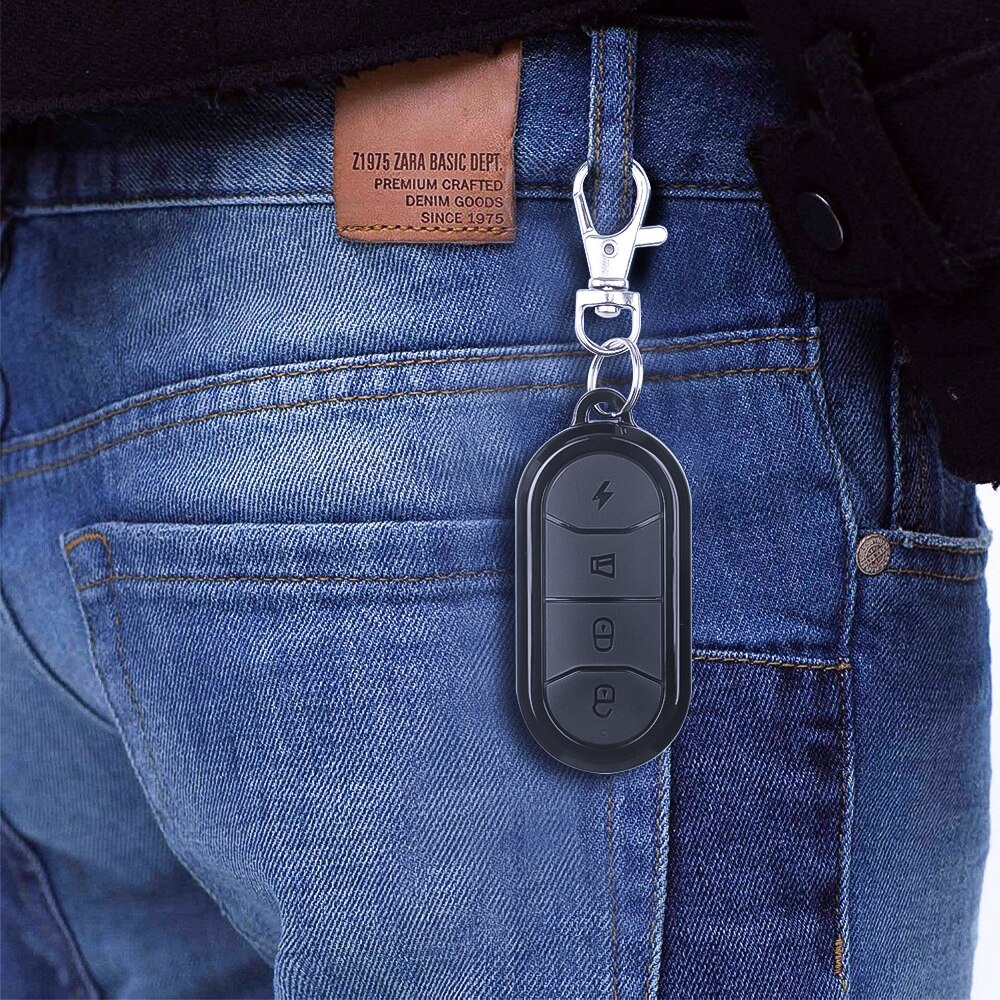 Kebidumei-mando a distancia Universal para puerta de garaje, duplicador inalámbrico de 433 MHZ, clonación