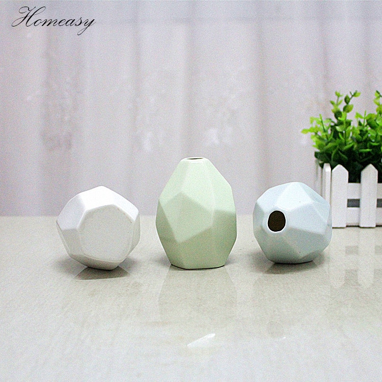 1pcs Home Fragrance Ceramic Bottle Reed Diffuser Bottle Ceramic Perfume Bottle Set in Green White Blue