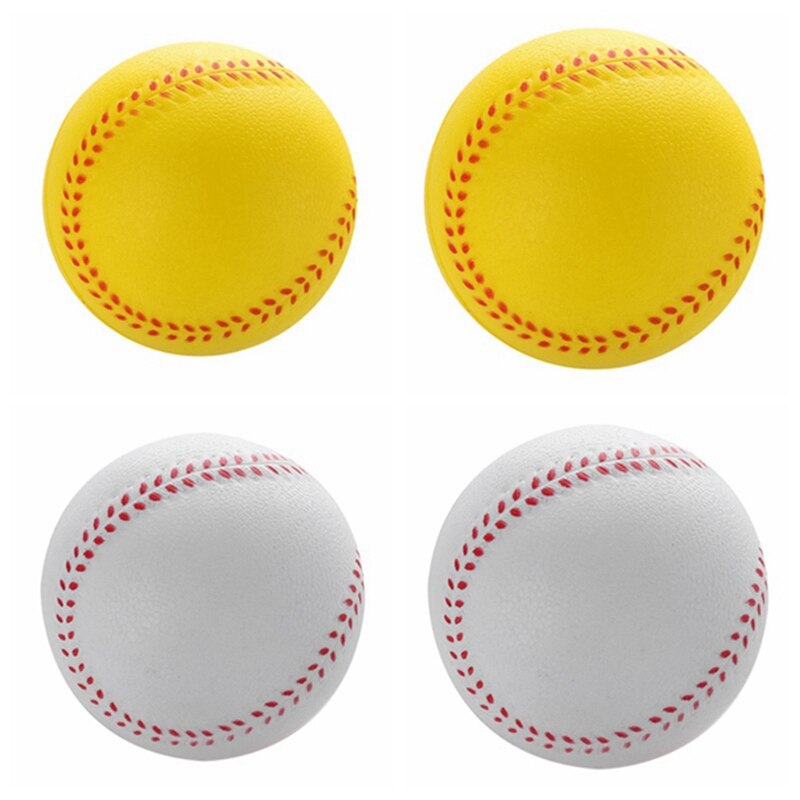 1 Pcs Universele Handgemaakte Baseballs Pvc Bovenste Hard & Soft Baseball Ballen Softbal Bal Training Oefening Baseball Ballen