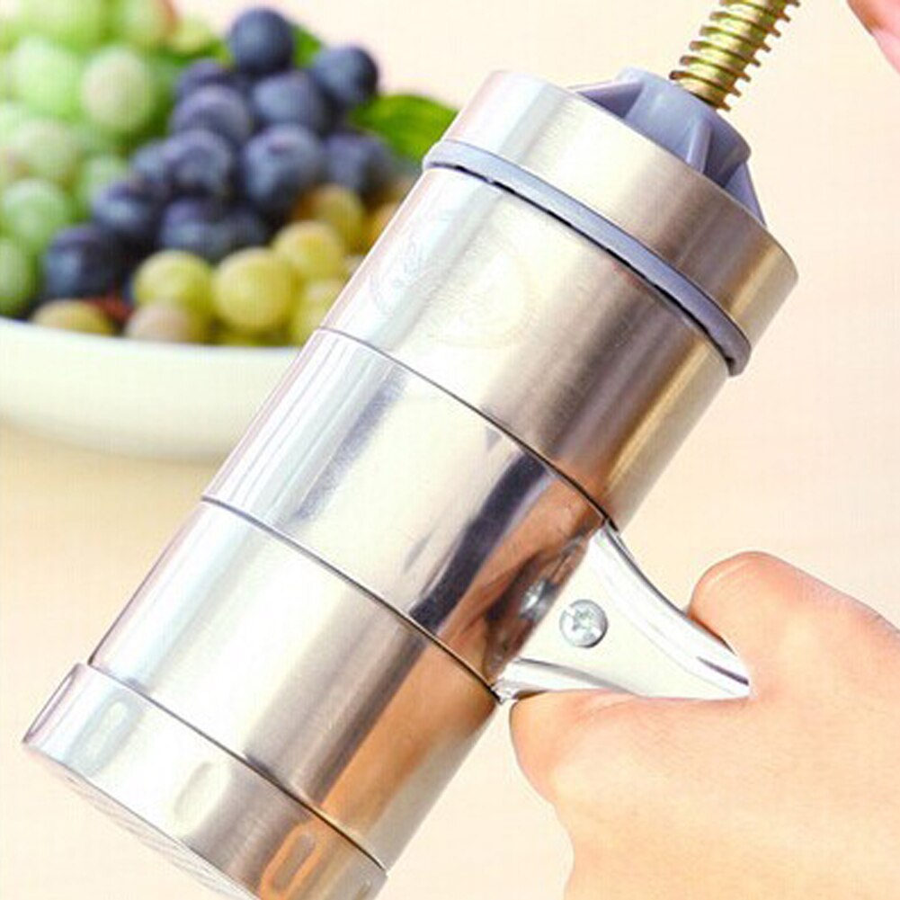 Roestvrij Staal Handmatige Noodle Maker Keuken Pasta Spaghetti Druk Pates Machine Groente Fruit Juicer Persmachine