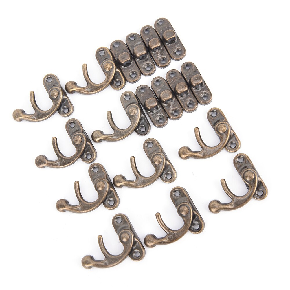 10PCS/Lot Metal Lock Catch Curved Buckle Horn Lock Clasp Hook Bag DIY Handbag Locks Closure Accessories