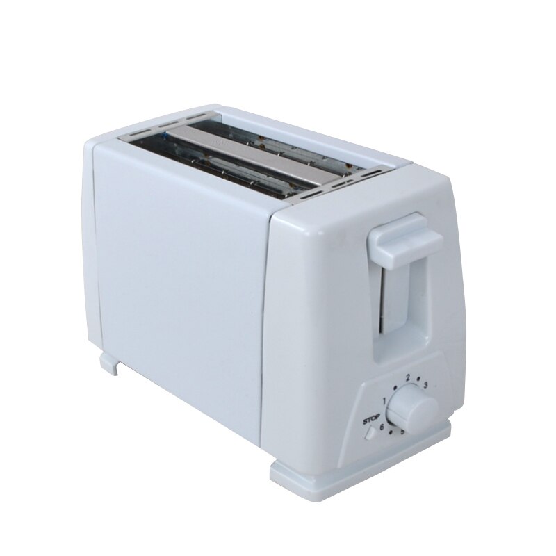 Xeoleo Ontbijt Machine Bakken Brood Machine 2 Plakjes Sandwich Maker Spit Driver Huishoudelijke Kleine Broodrooster Machine Wit 6 Snelheden