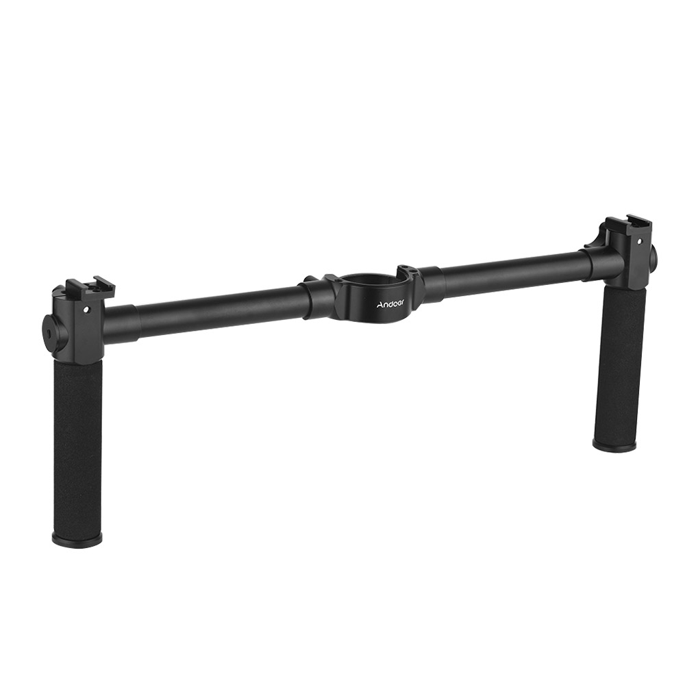 Andoer Dual Handle Grip - Aluminum Alloy - for Zhiyun Crane 2 Gimbal Stabilizer