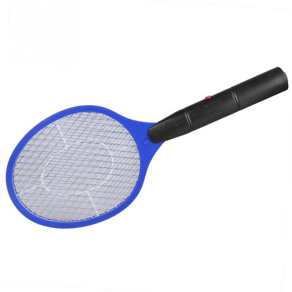 Triple Netten Huis Vliegenmepper Elektrische Ongediertebestrijder Bug Zapper Racket Draadloze Lange Handvat: NO.2