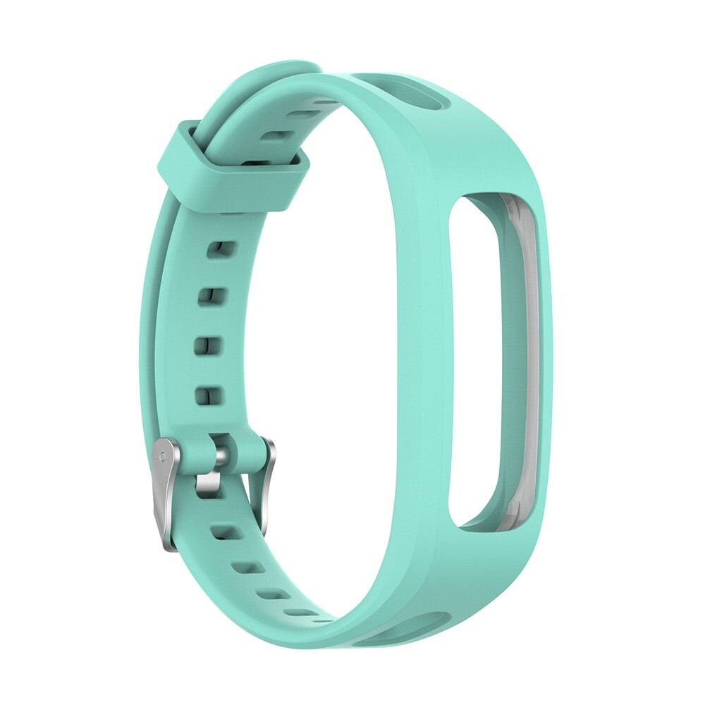 1 correa de silicona para muñeca deportiva ajustable, correa de repuesto suave para reloj, correa para pulsera para Huawei Band 4e 3e Honor Band 4 Running: mint