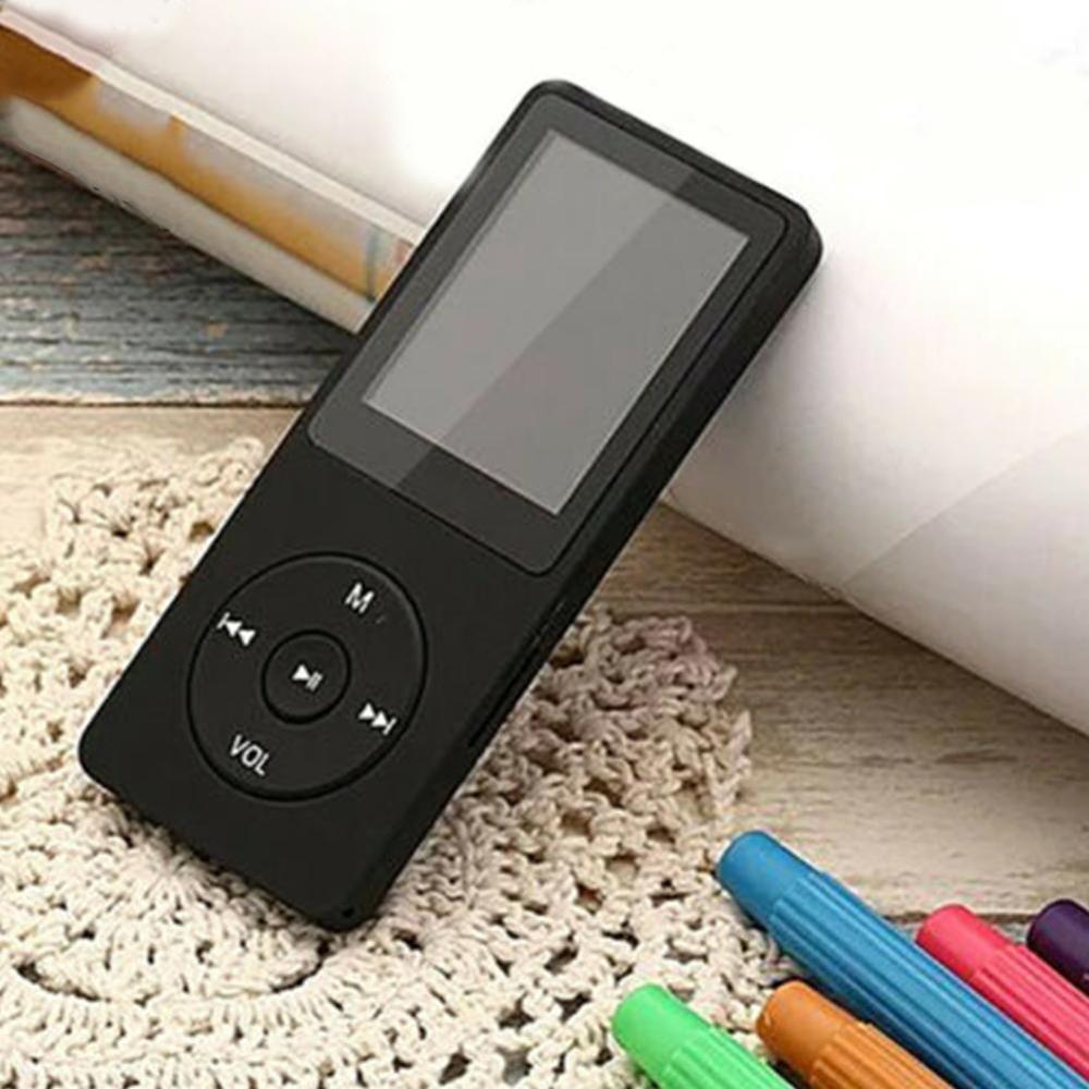 Lettore MP3 MP4 - 70h Riproduzione - Suono Lossless HiFi - Radio FM Registratore - Supporto Scheda SD 32GB