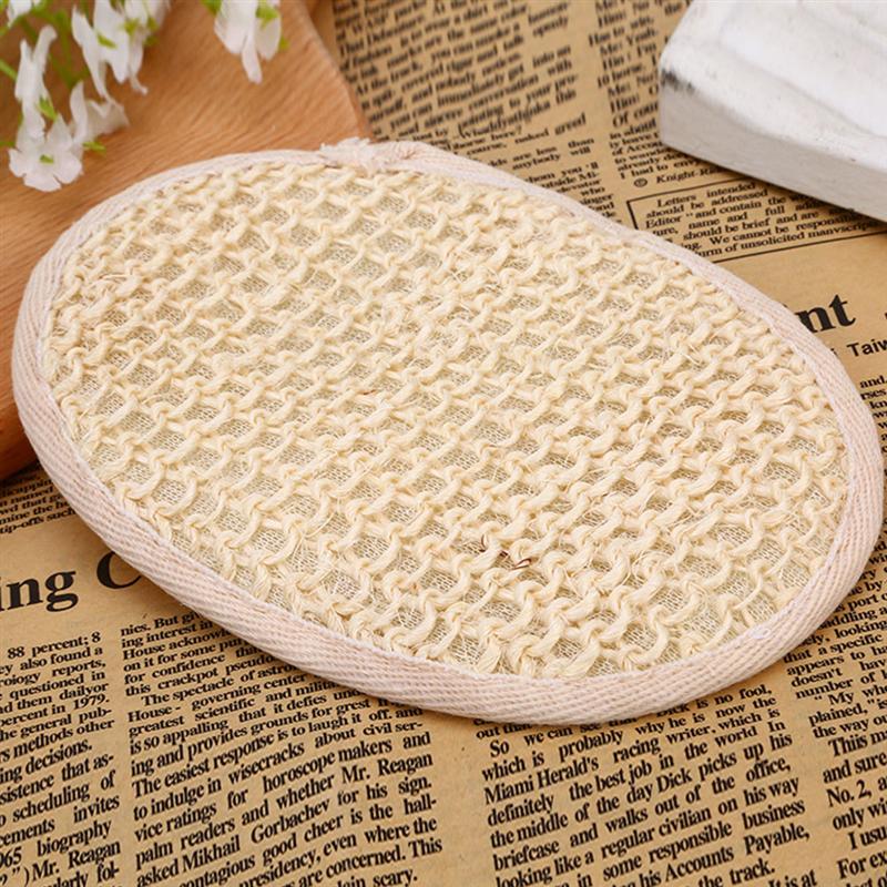 6pcs Home Exfoliating Loofah Back Scrubber Back Washer Cleaner Bath Wipe