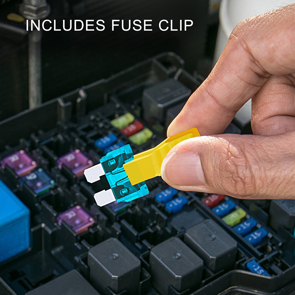 Kit De 300 Fusibles Automobiles – Tailles Micro, Mini, Standard – De 2A à 40A – Avec Boîte De Rangement