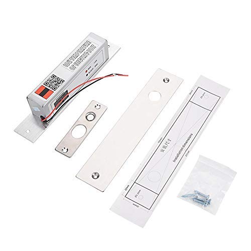 Magnetische Solenoid Elektrische Bolt Deurslot Lage Temperatuur Bolt Lock Nc Modus Voor Deur Toegangscontrole