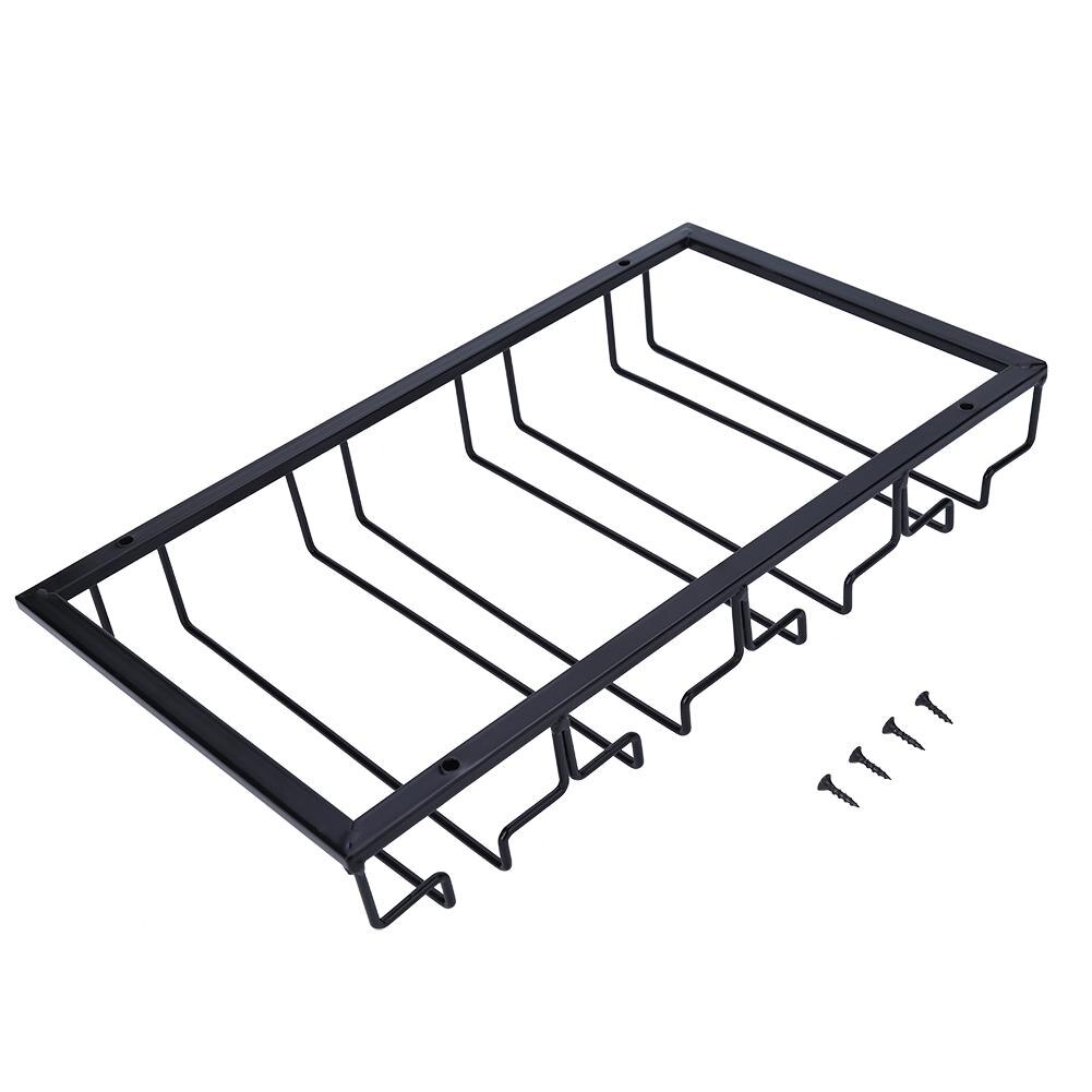4-teiliges Baseballschläger-Rack: Wandmontierter