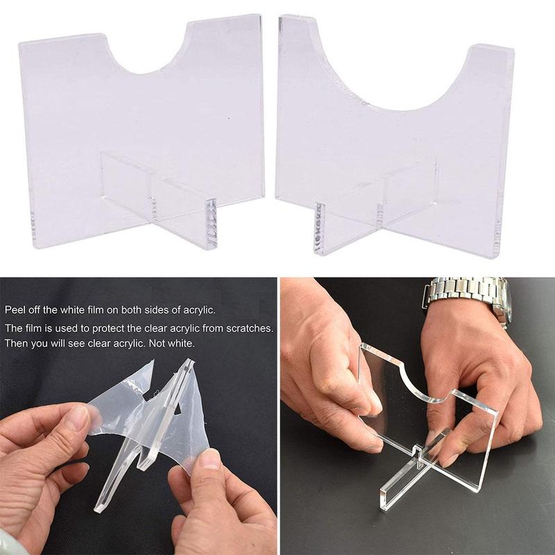 Présentoir Pour Batte De Baseball En Acrylique – Lot De 2, Design Gain De Place | Pour Décoration Sport, Rangement Entraînement