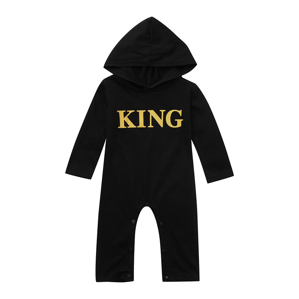 Pagliaccetti con cappuccio neonato neonato lettera pagliaccetto tuta tutina abbigliamento per ragazzi pagliaccetti primavera autunno abbigliamento neonato: 6m