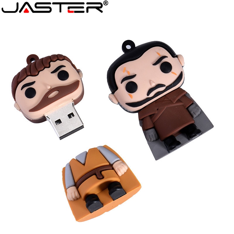 JASTER USB Flash Drive 32G "Game of Thrones" Memory stick Pen Drive 64G pendrive U disk 4GB 8GB 16GB 32GB 64GB