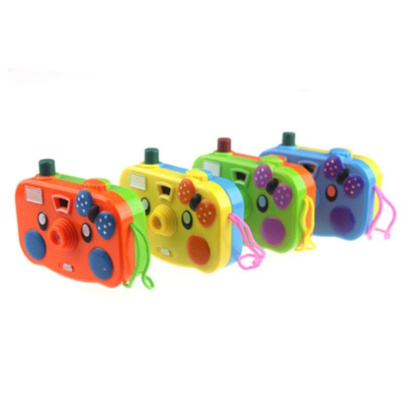 Animal Projection Mini Camera Toy with Light Cartoon LED Flashing Educational Toy Kid baby Children Birthday