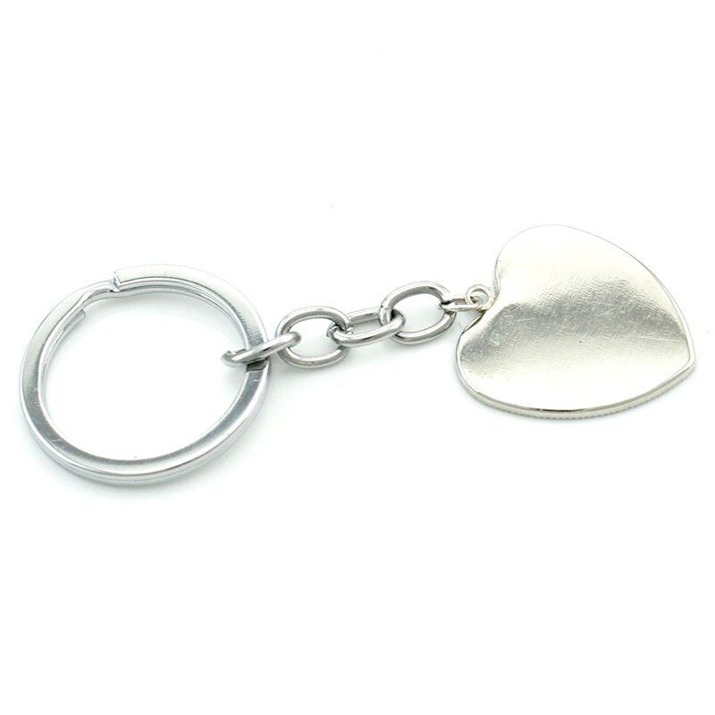 TAFREE Lucky Clover Hart Vorm Sleutelhanger Vlinder Sleutelhanger klavertje Vier Populaire Cabochon Sieraden Voor QF368