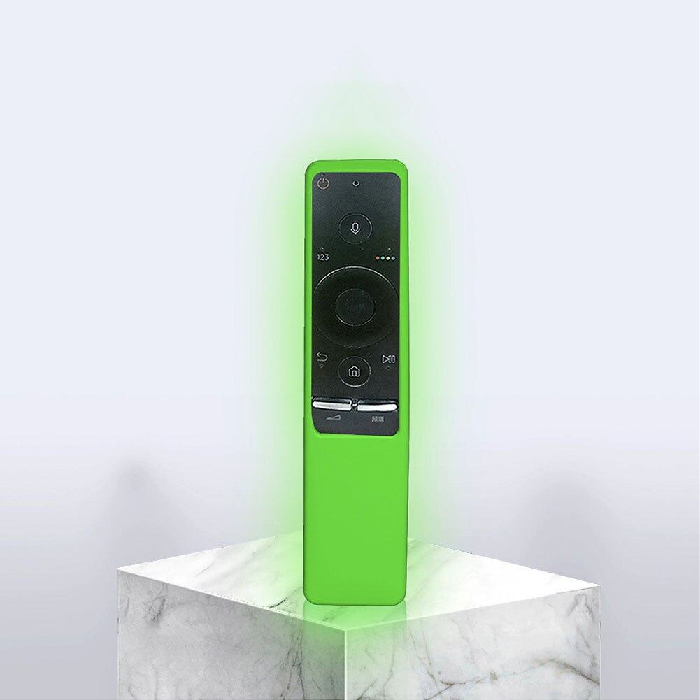 Bn59-01259b/ e beskyttende fjernbetjeningsdæksel blødt stødsikkert tilbehør anti-slip smart tv solidt aftageligt hjem til samsung: Noctilucent grøn