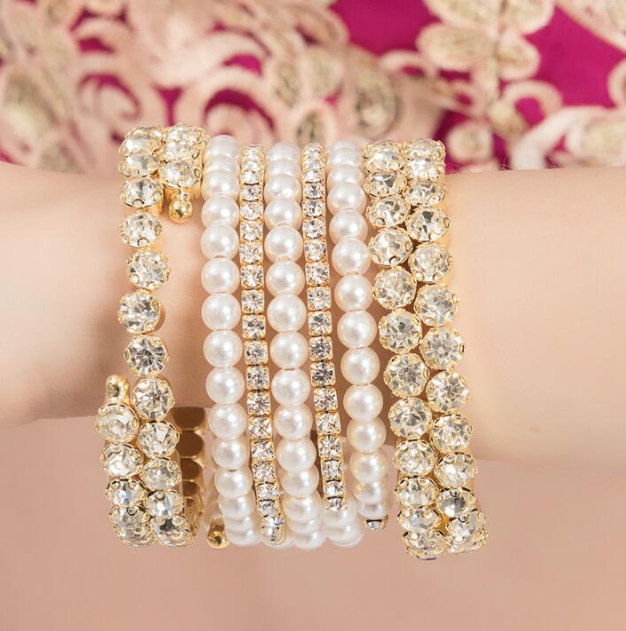 India Pakistan Girl Dance Accessory Woman Bellydance Performance Bracelet