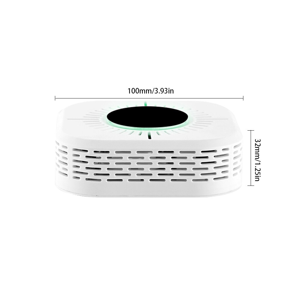 Wireless Composite Fog Detector Photoelectric Sensor 2 in 1 High Sensitivity Detection Alarm