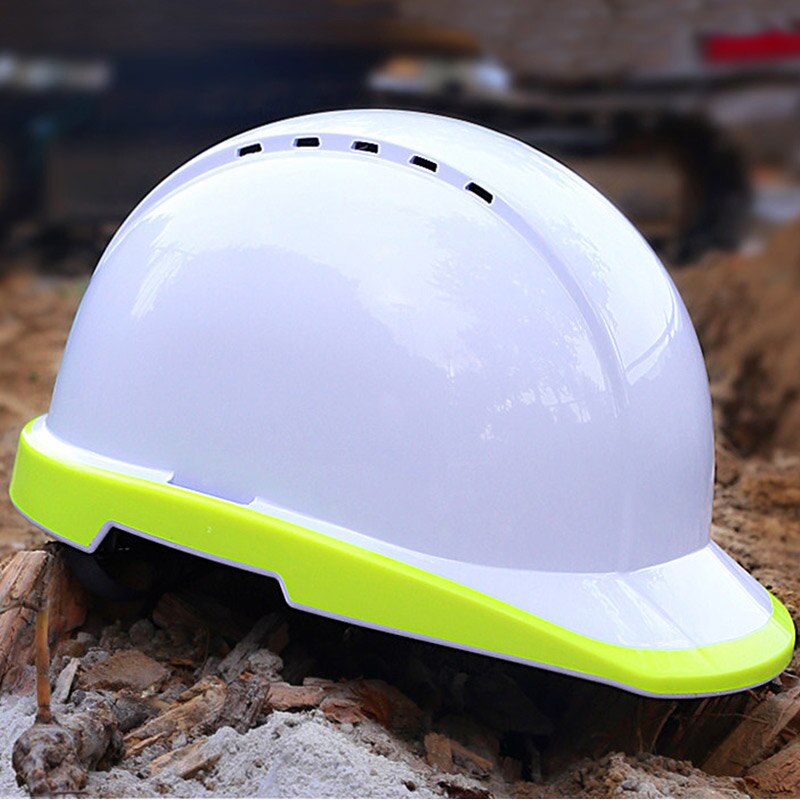 Safety Helmet Work Cap Fluorescent Hard Hat Construction Protective Helmets Outdoor Breathable Labor Engineering Rescue Helmet