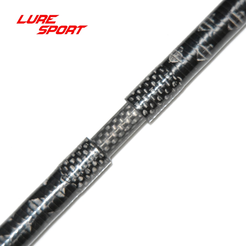 LureSport 1,98 m 2,1 m 2,4 m Stange blank 1K woven carbon joint X kreuz Toray carbon 2 abschnitte stange Gebäude komponente Reparatur DIY