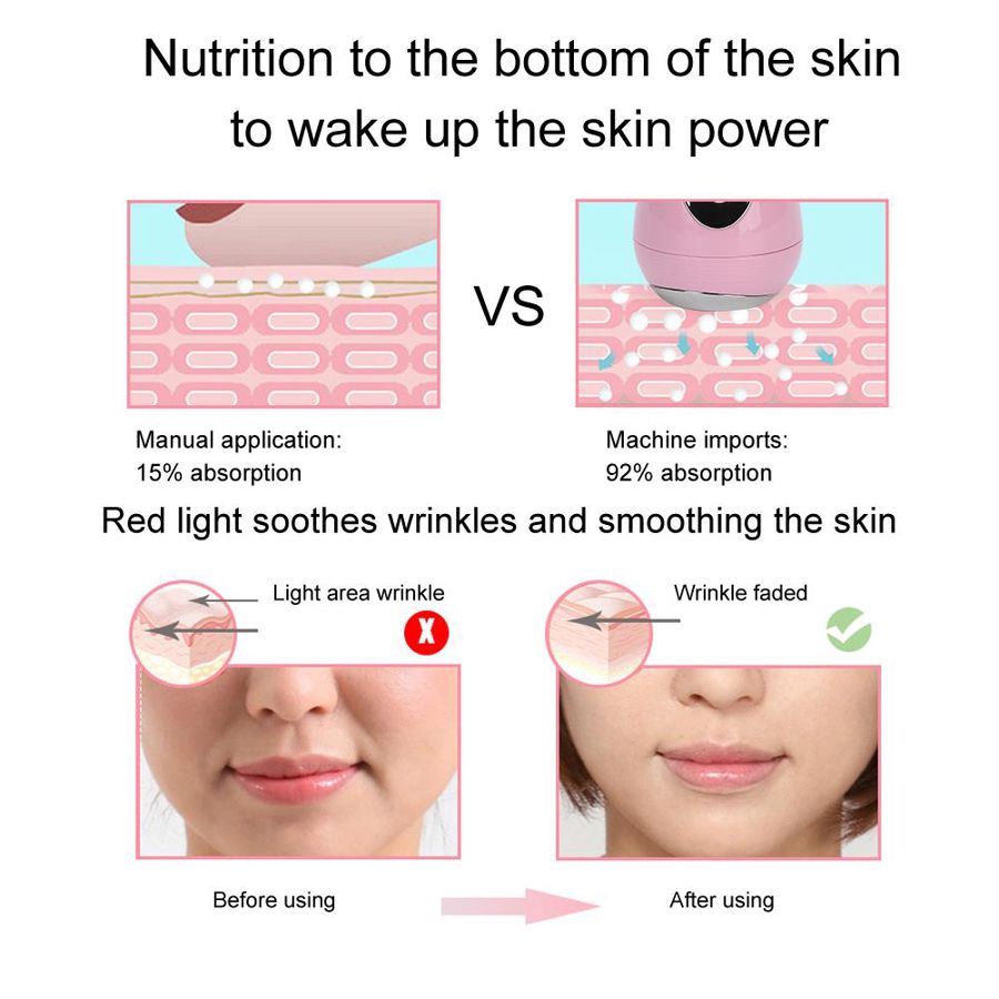 Alwafore Microcurrent Facial Massager Apparaat Huidverstrakking Gezicht Lifting Machine Huidverjonging Rimpel Remover Beauty Tool
