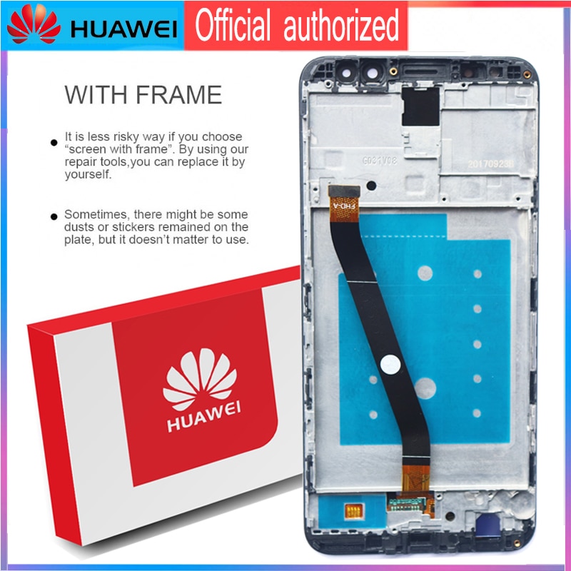 Original 5,9 ''Display mit Rahmen Ersatz für Huawei Mate 10 Lite LCD Touch Screen Digitizer Montage Nova 2i RNE-L21