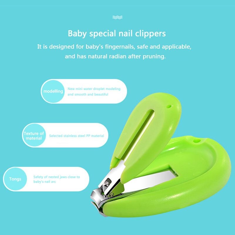 Baby Lovely Nail Clippers Trimmer Kids Nail Scissors Sets Infant Safety Nail Clippers Care Suits Baby Care
