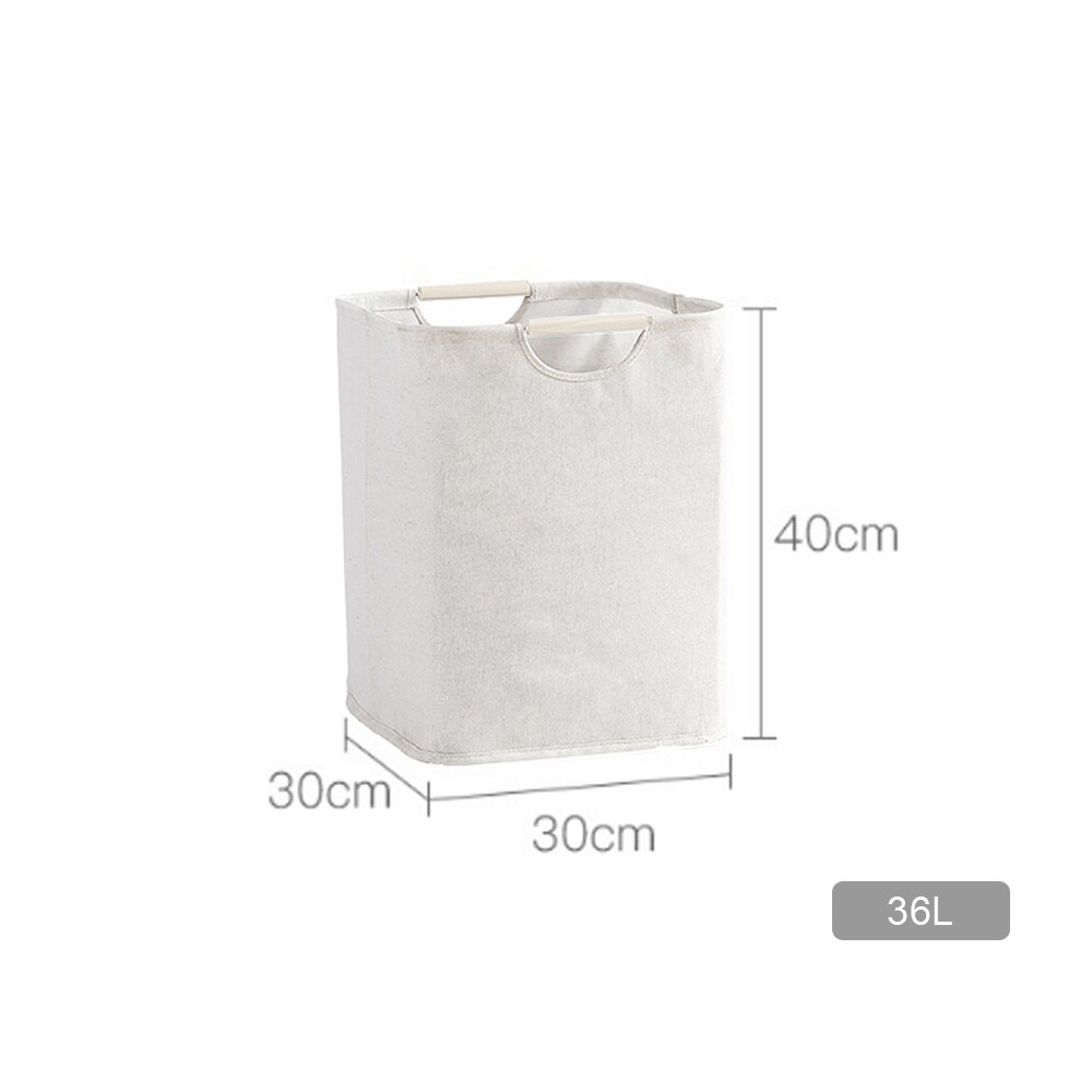 Large Capacity Storage Basket Dirty Clothes Basket Fabric Laundry Basket Portable Storage Basket Household Storage Box Portable: Small